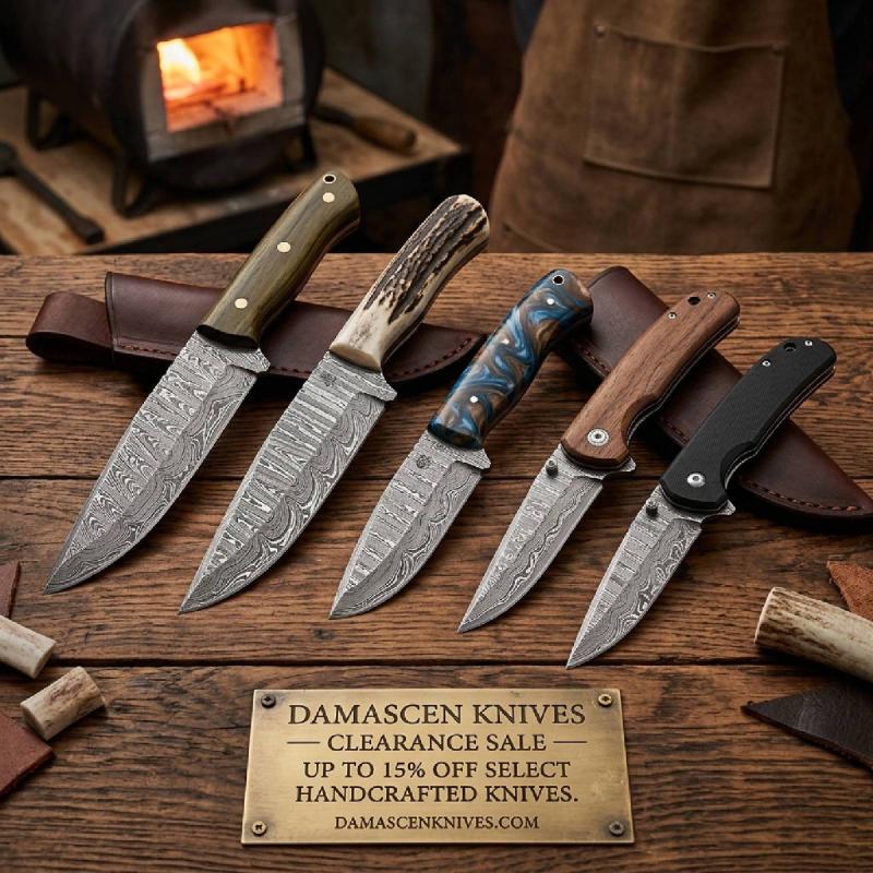 Damascen Knives Launches Clearance Sale on Handcrafted