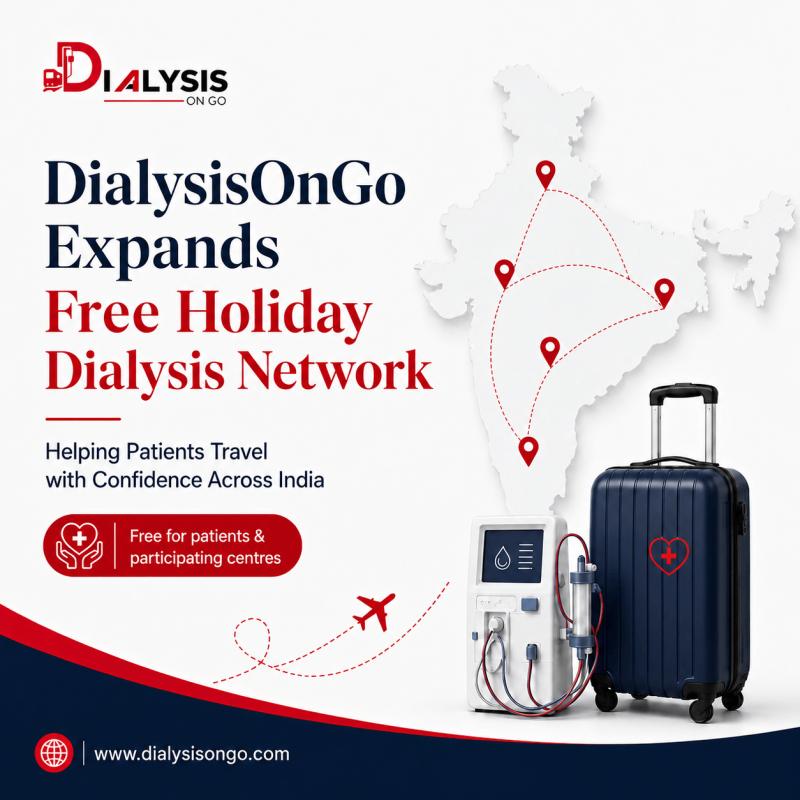 DialysisOnGo Expands Free Holiday Dialysis Network, Helping