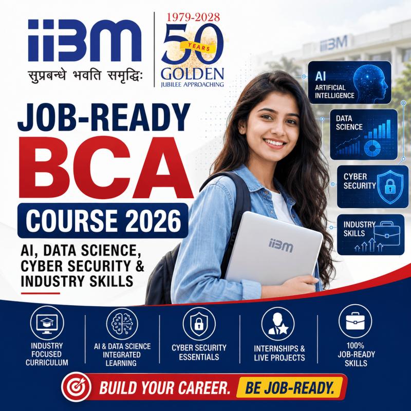 Job-Ready BCA Course 2026: AI, Data Science, Cyber Security &