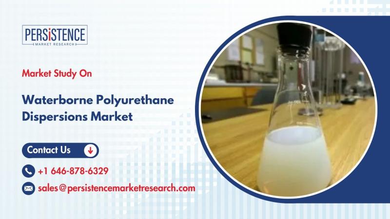 Waterborne Polyurethane Dispersions Market to Reach US$ 3,023.6 Million by 2032 with 6.2% CAGR Growth