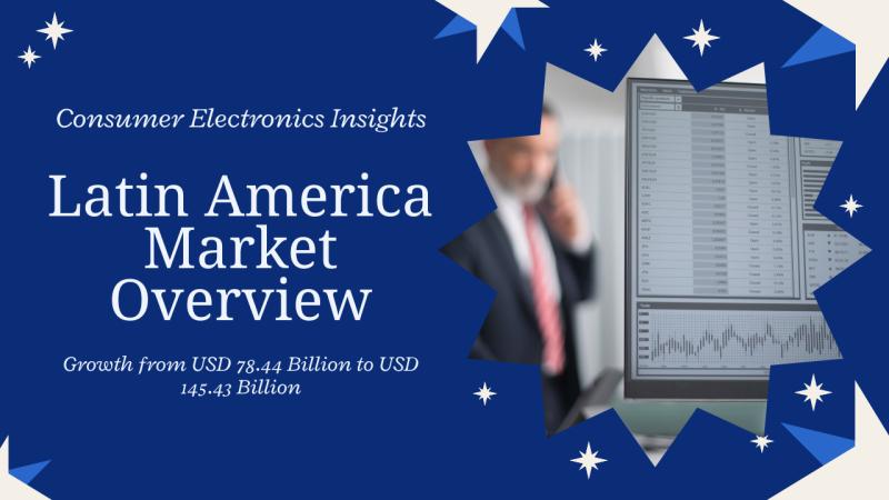 Latin America Consumer Electronics Market to Reach USD 145.43 Billion by 2033