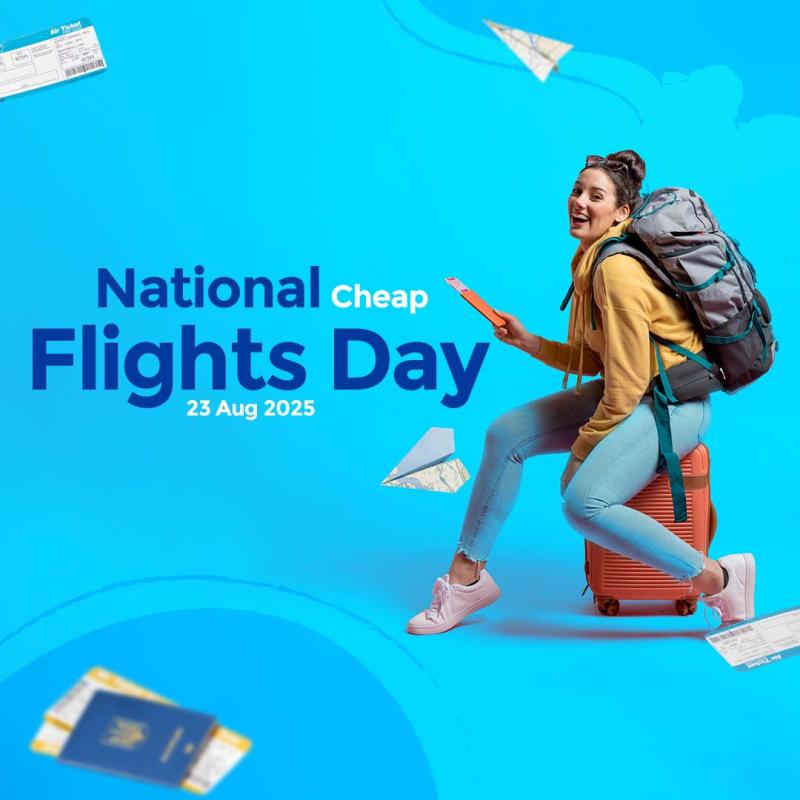 Grab Your Wings: Explore Best Flight Deals for National Cheap Flight Day, August 23, 2025