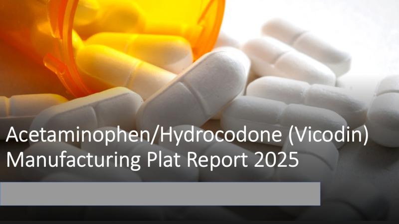 Acetaminophen/Hydrocodone (Vicodin) Manufacturing Plant Report 2025 | Utility requirements and Cost Involved