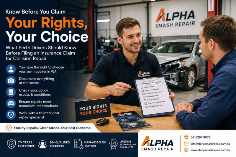 Know Your Rights Before You Claim - Choose the Repairer You Trust.