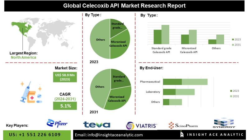 Celecoxib API Market Size to Expand Lucratively by 2034