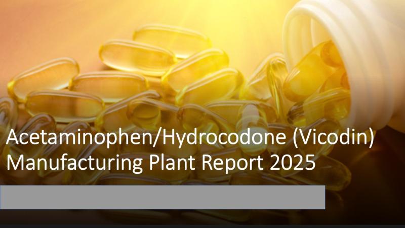 Acetaminophen/Hydrocodone (Vicodin) Manufacturing Plant Project Report 2025 | Raw Material Requirements and Costs
