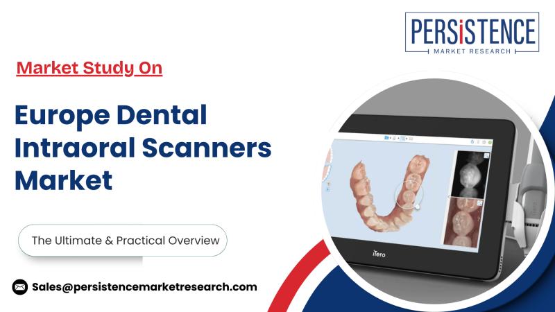 Europe Dental Intraoral Scanners Market to Reach US$ 201.3 Mn in 2025, Reports Persistence Market Research