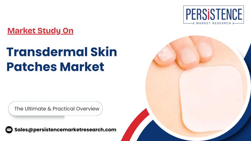 Transdermal Skin Patches Market Outlook, Growth Trends & Forecast | Persistence Market Research