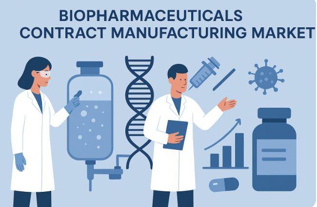 Biopharmaceutical Contract Manufacturing Market to Reach USD 58,636.37 million by 2032, Growing at a CAGR of 15.50% says Credence Research