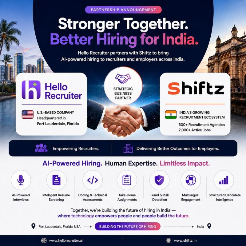 Hello Recruiter and Shiftz