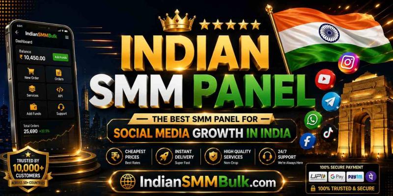 Indian SMM Panel 2026 - Best & Cheapest SMM Panel in India