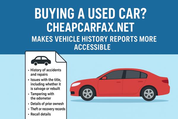 Buying a Used Car? CheapCarfax.net Makes Vehicle History Reports More Accessible