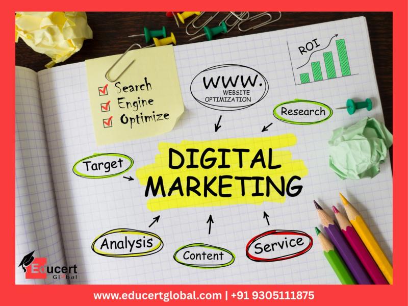 Find the best digital marketing course in Lucknow at Educert Global. Enroll now. Get a free demo class.