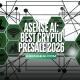 Best Crypto Presales 2026: AsenseAI Becomes Preferred Landing Spot for Whale Money