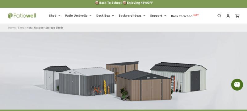 Suncast vs Patiowell: Why Patiowell Stands Out as the Best Storage Shed Choice