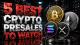 5 Best Crypto Presales To Watch as Bitcoin Faces the $81K to $86K Breakout Zone