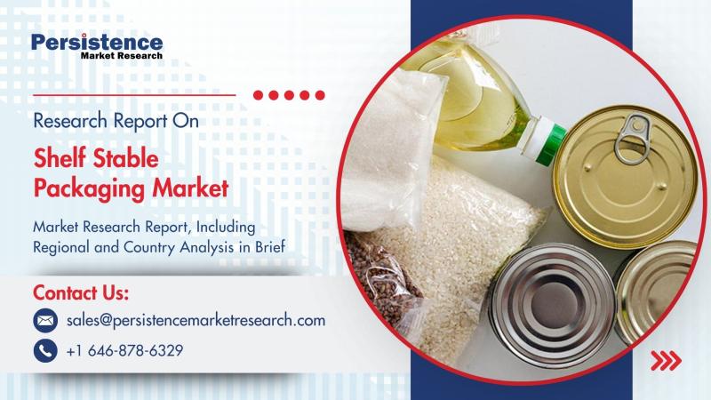 Shelf Stable Packaging Market to Reach US$10.7 Bn by 2031 with Steady Growth at 2.4% CAGR - Persistence Market Research