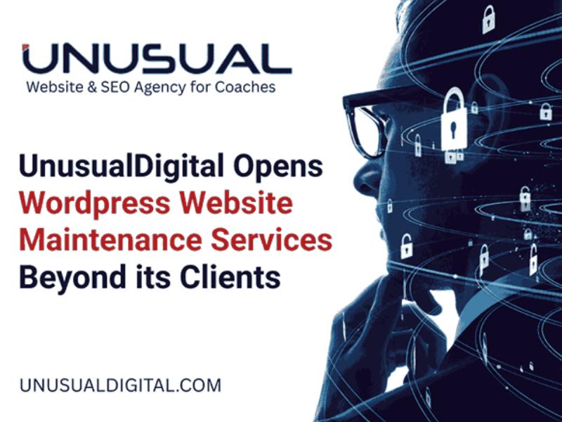 UnusualDigital Opens Wordpress Website Maintenance Services Beyond its Clients