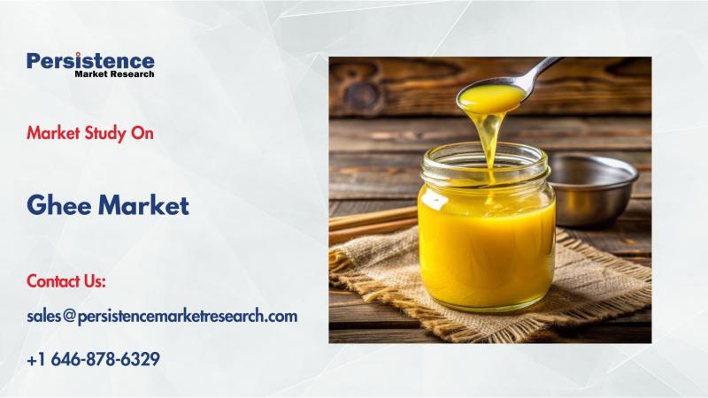 Ghee Market to Reach US$ 77.9 Bn by 2032, CAGR 6.2%, Driven by Rising Health Trends