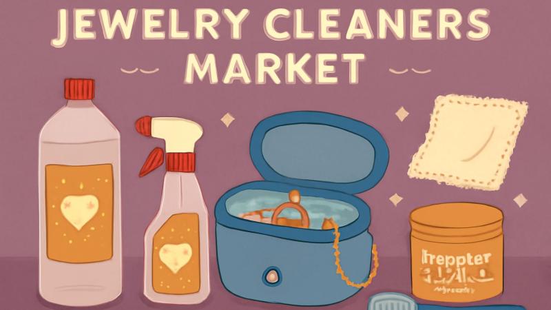 Jewelry Cleaners Market Hits New High | Major Giants Connoisseurs, Blitz Manufacturing, Town Talk Polish