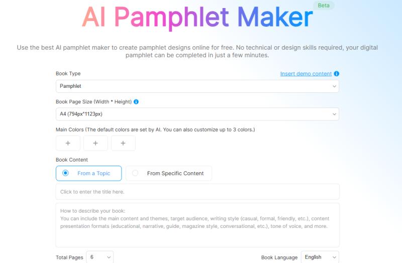 FlipHTML5's AI Pamphlet Maker Makes Captivating, Multimedia-Rich Pamphlets