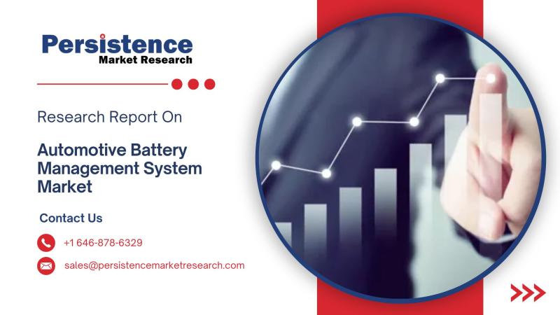 Automotive Battery Management System Market Forecasted to Expand at 16.24% CAGR, Surpassing US$ 29.0 Billion by 2032 | Persistence Market Research