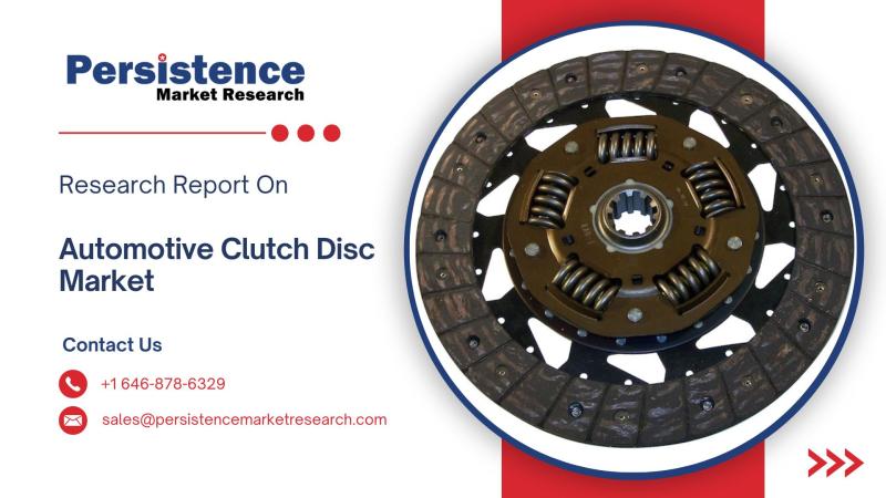 Rising Vehicle Production and Demand for Efficient Drivetrain Systems to Propel Automotive Clutch Disc Market to US$ 25.9 Bn by 2032 at 5.7% CAGR | Persistence Market Research