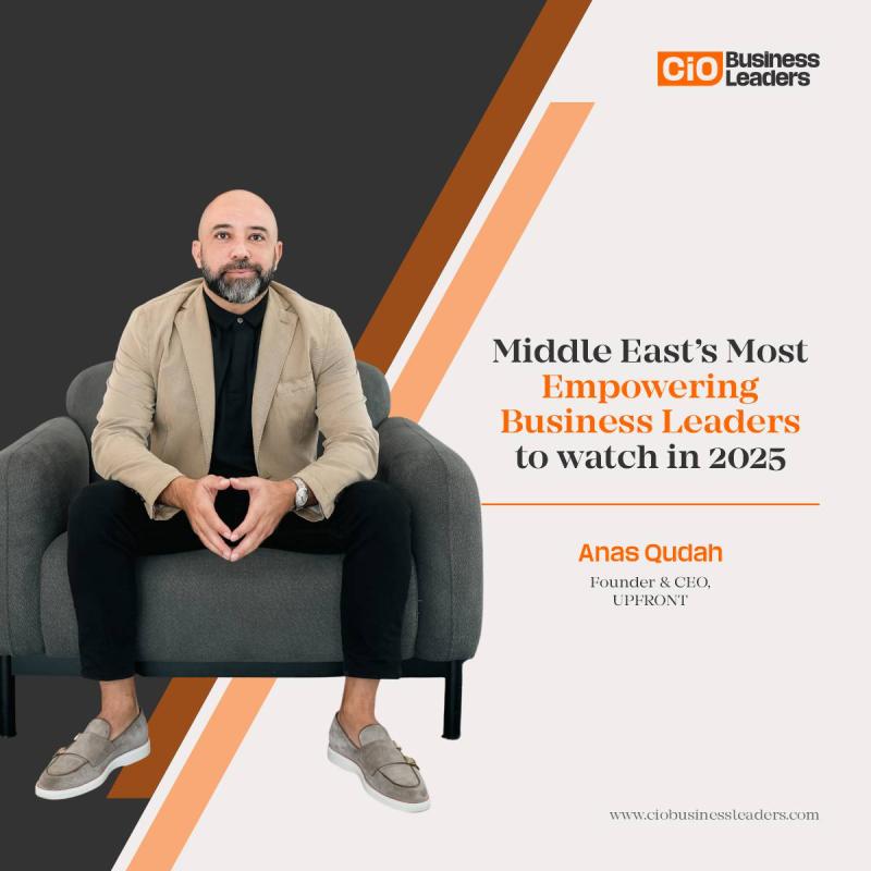 Anas Qudah Featured on the Cover of CIO Business Leaders as One of the Middle East's Most Empowering Business Leaders to Watch in 2025