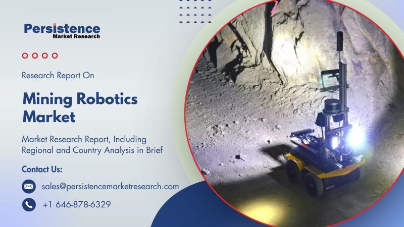 Mining Robotics Market to Reach US$2.69 Bn by 2031, Driven by 9.8% CAGR and Automation Demand - Persistence Market Research