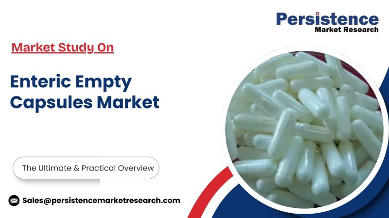 Enteric Empty Capsules Market Expansion Driven by Innovation, Says Persistence Market Research