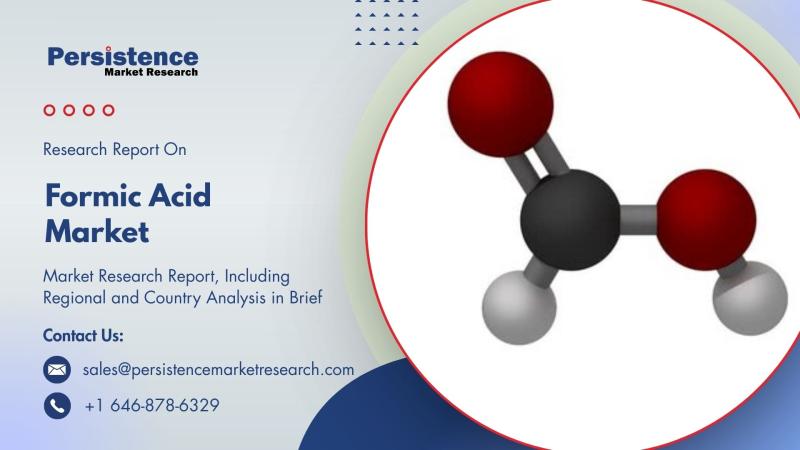 Formic Acid Market to Reach US$ 2.2 Bn by 2032 Fueled by Demand in Agriculture and Leather Industries