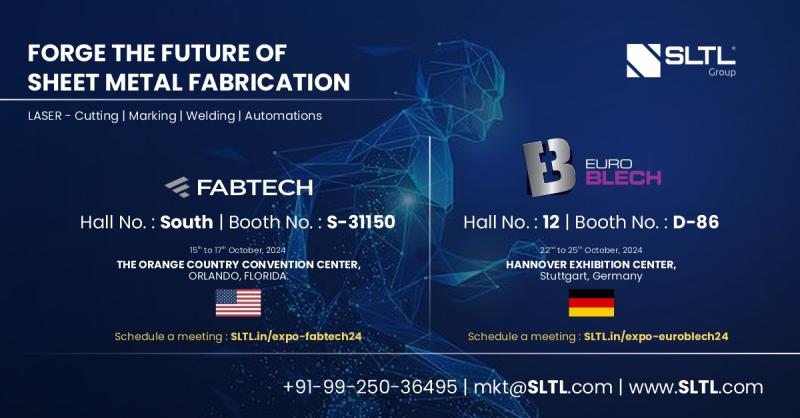 SLTL October Breakthroughs: Laser Cutting Advancements, Automations, IoT, and More at EuroBLECH & FabTech 2024!