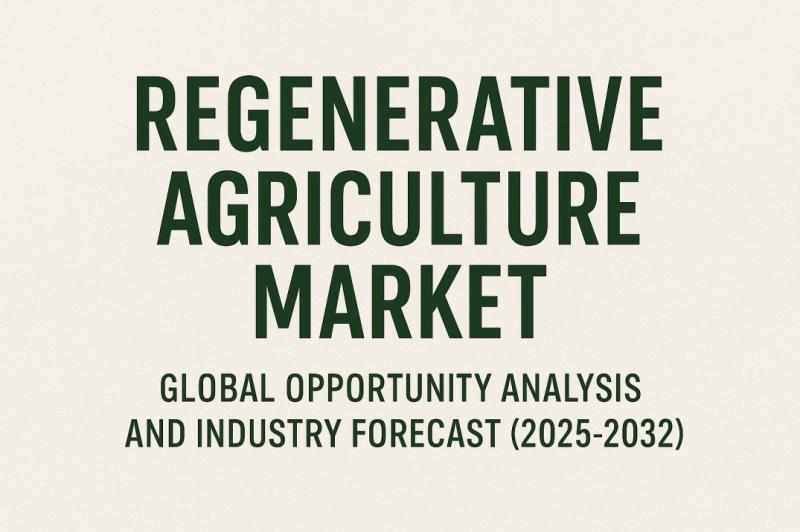 Regenerative Agriculture Market - Global Opportunity Analysis and Industry Forecast (2025-2032)