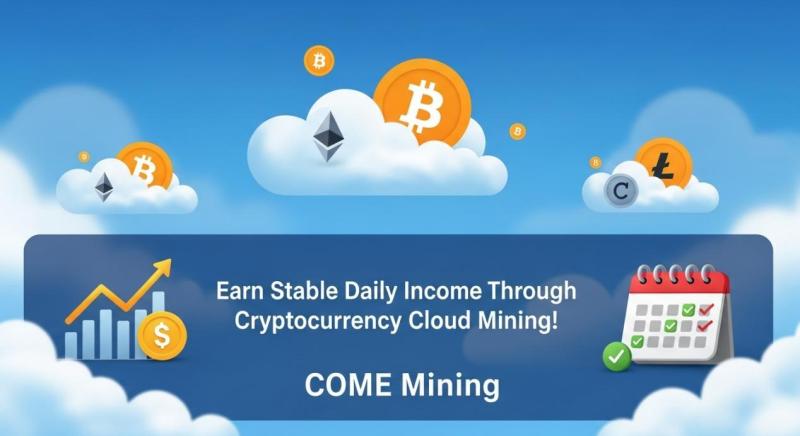 COME Mining Expands Access to Stable Daily Income Opportunities Through CloudMining