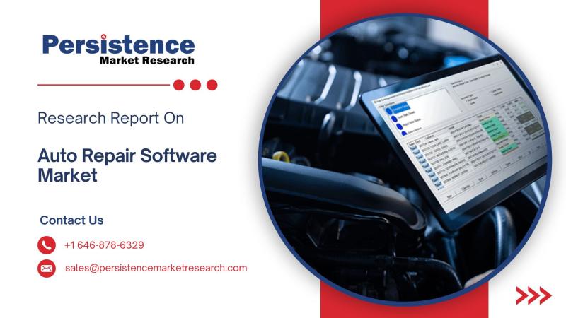 Auto Repair Software Market to Reach USD 112.9 Billion by 2032, Growing at a 14.8% CAGR | Persistence Market Research