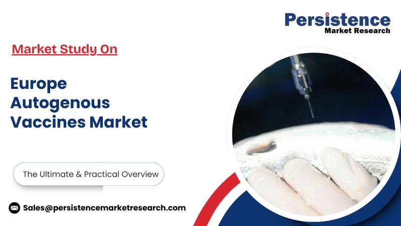 Europe Autogenous Vaccines Market Size to Hit US$ 108.3 Mn in 2025, Forecasted Growth by Persistence Market Research
