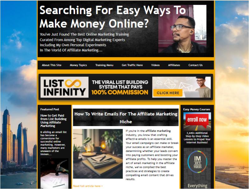 The Easy Money School is Back! Unlock the Secrets to Online Wealth After a Technical Comeback