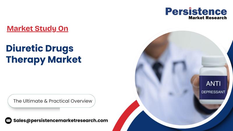 Diuretic Drugs Therapy Market to Reach US$ 35.5 Bn by 2032, Reports Persistence Market Research