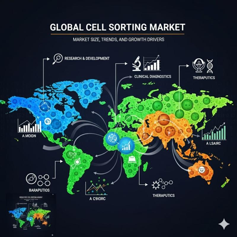 Cell Sorting Market to Reach $389.8M by 2031, Driven by Precision Medicine and Asia-Pacific Growth