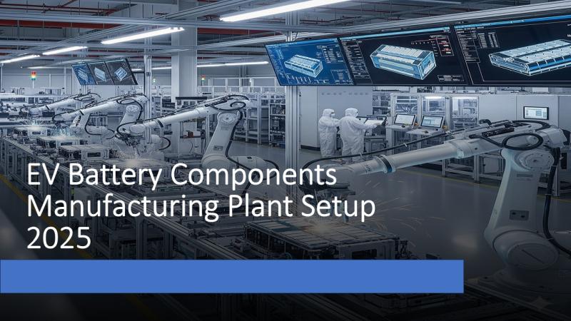 EV Battery Components Manufacturing Cost Report 2025: Plant Layout, Machinery and Financial Outlook