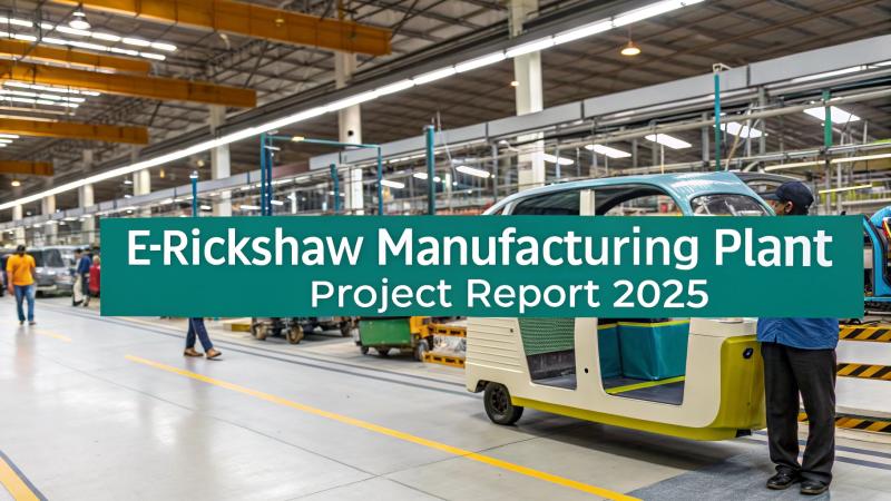 E-Rickshaw Manufacturing Plant Setup Cost 2025: Machinery Requirements, Capital Investment and Business Plan