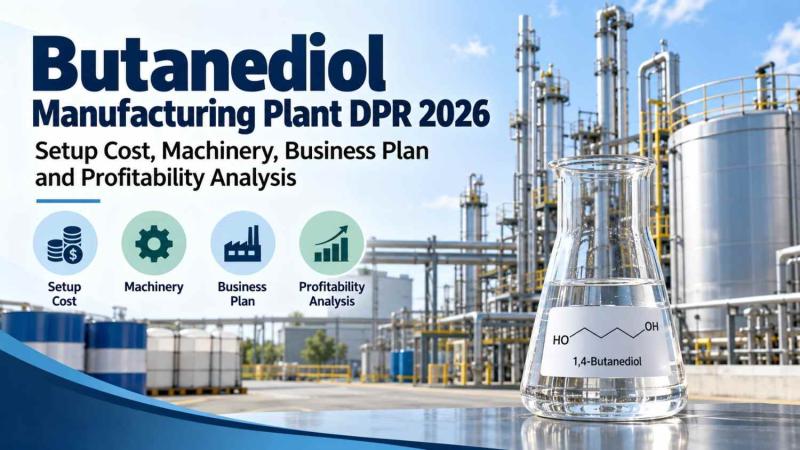 Butanediol Manufacturing Plant DPR 2026: Setup Cost,