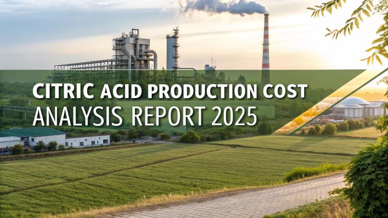 Citric Acid Production Plant Cost Report 2025: Detailed Guide on Setup and CapEx/OpEx
