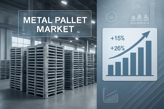 New Report Highlights Strong Growth in the Metal Pallet Market