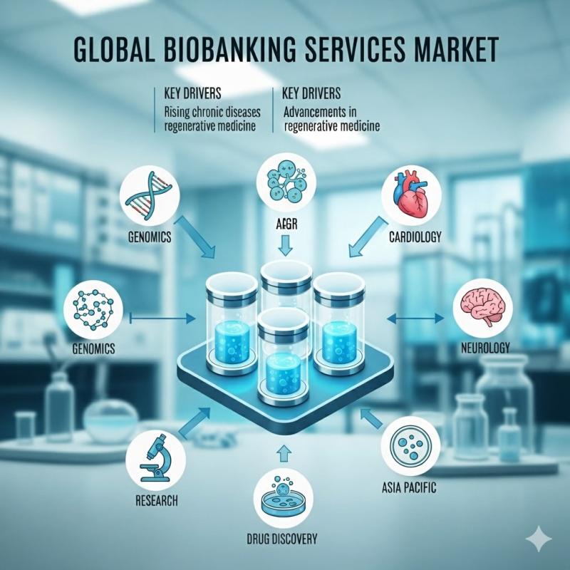 Biobanking Services Market Expansion Led by Key Players: Thermo Fisher Scientific, QIAGEN, Tecan Trading AG, and TTP Labtech