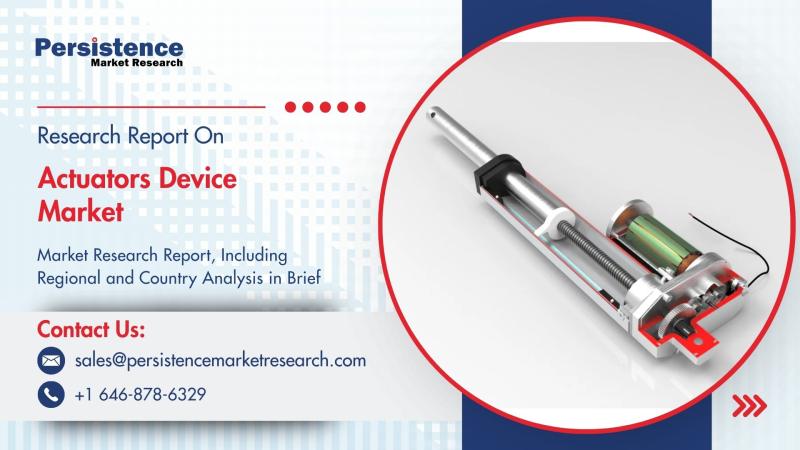 Actuators Device Market to Reach US$ 102.8 Bn by 2031 Fueled by 7% CAGR and Automation Demand - Persistence Market Research