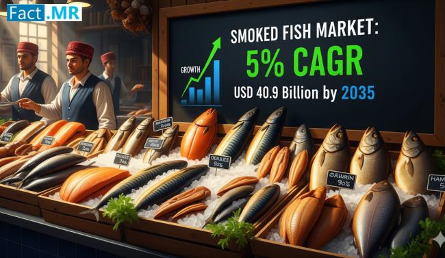 Smoked Fish Market to Reach USD 40.9 Billion by 2035, Driven by Rising Health-Conscious Consumption Trends
