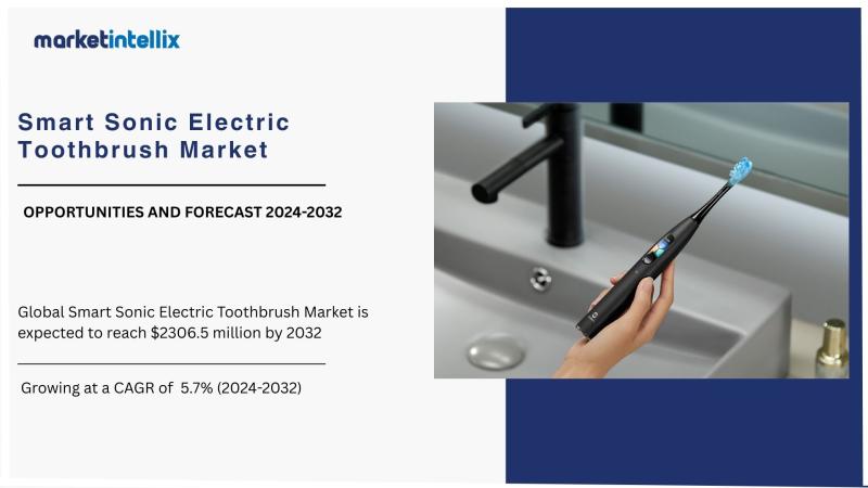 Smart Sonic Electric Toothbrush Market Poised to Growth USD 2306.5 Million by 2032 | Philips, Colgate, P&G