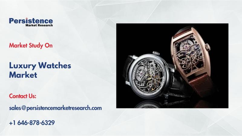 Luxury Watches Market to Reach USD 61,190.1 Mn by 2032 Driven by Rising Income & Demand