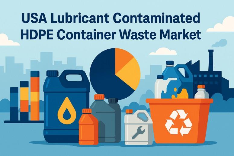 USA Lubricant Contaminated HDPE Container Waste Market Outlook 2025 to 2035: Progress Insights with Consolidated Container Company, Nye Lubricants, Inc., Scholle Ipn Corporation, and Greif, Inc.